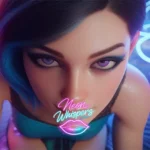 Neon Whispers hentai game cover