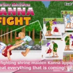 Shrine Maiden Kanna’s Meatheaded ExorFist Record hentai game cover