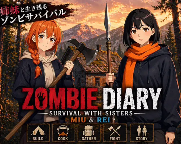 Zombie Diary: Survival with Sisters Miu & Rei cover Zombie Diary: Survival with Sisters Miu & Rei cover