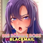 Big Boobie Boss Blackmail hentai game cover