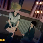 Blackmailed By Futa Student hentai game cover