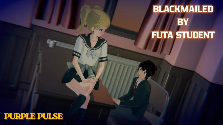 Blackmailed By Futa Student cover