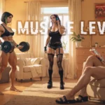 Female Muscle Leveling hentai game cover
