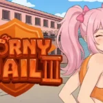 Horny Jail hentai game cover