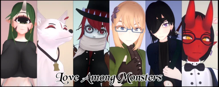 Love Among Monsters cover Love Among Monsters cover