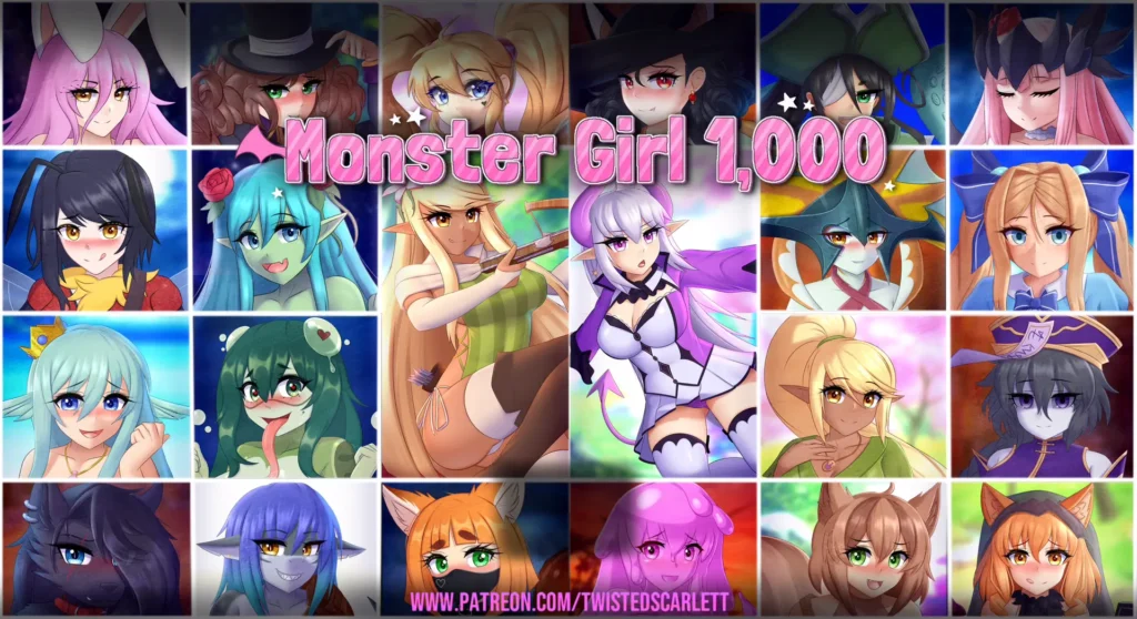 Monster Girl 1,000 cover