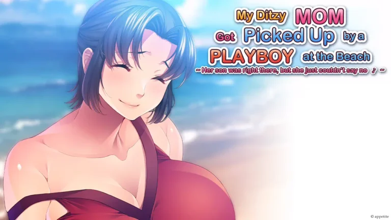 My Ditzy Mom Got Picked Up by a Playboy at the Beach -Her son was right there, but she couldn’t say no- cover