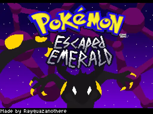 Pokemon Escaped Emerald cover Pokemon Escaped Emerald cover