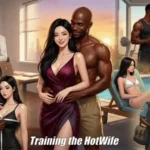 Training the HotWife hentai game cover